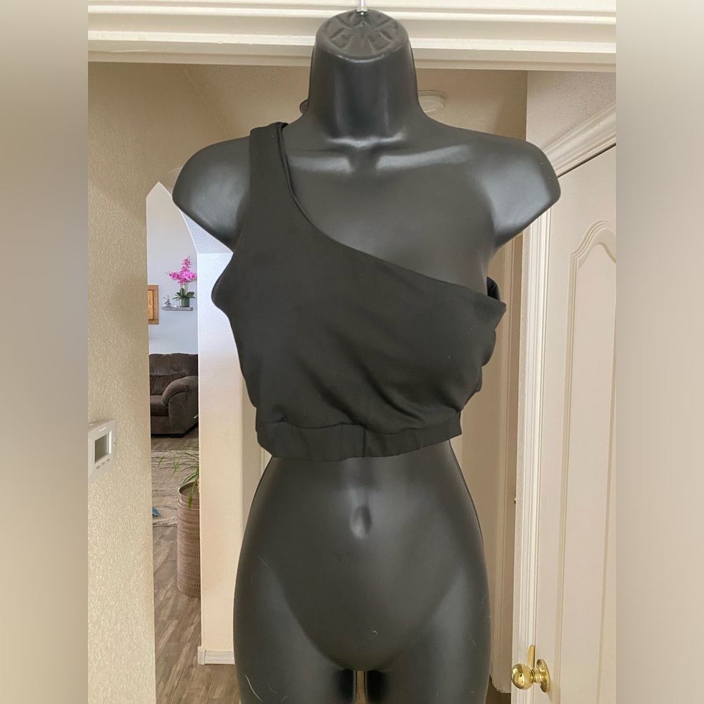 One Shoulder Sports Bra